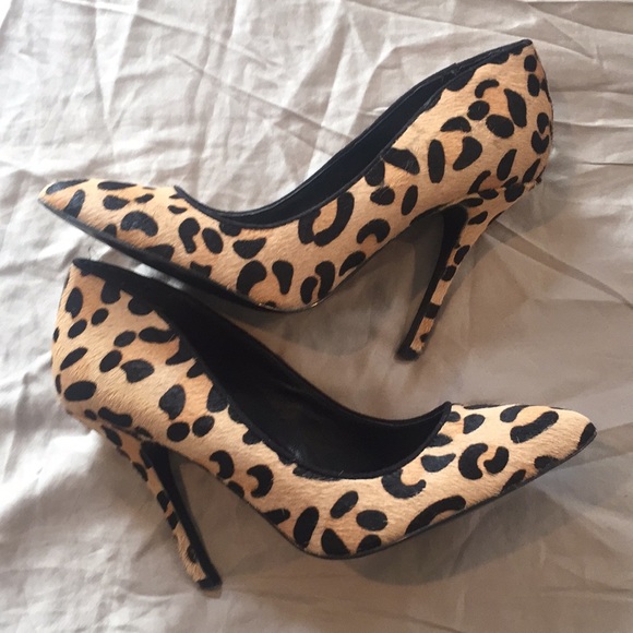 Steve Madden Shoes - Steve Madden calf hair gallery heels